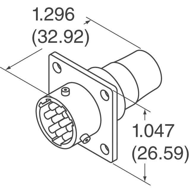 PT02SE-12-10P(025) Amphenol Industrial Operations  Assemblages de connecteurs circulaires